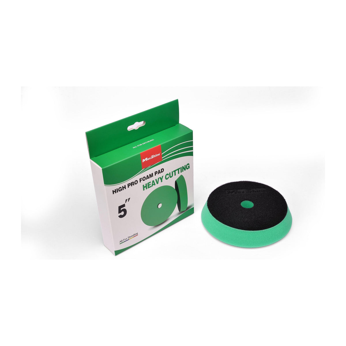 MAXSHINE High Pro Green Foam Heavy Cutting Pad- 5 Inch German Foam-POLISHING PAD-Maxshine-5 Inch-Detailing Shed