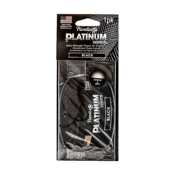 PARADISE Platinum Series Paper Air Freshener-Air Freshener-Paradise Air-Black-Detailing Shed