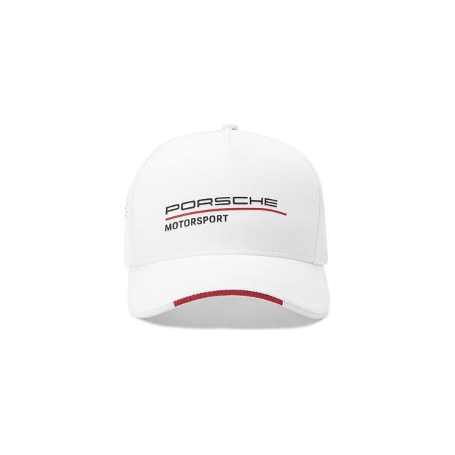 PORSCHE MOTORSPORT ADULTS BASEBALL CAP WHITE-CAP-PORSCHE-Detailing Shed