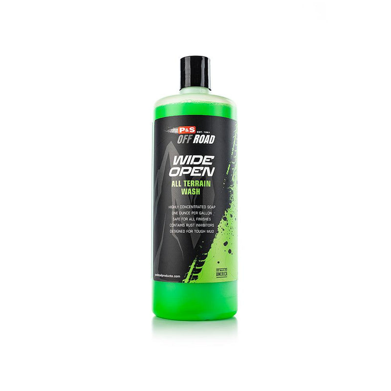 P&S OFF ROAD Wide Open All Terrain Wash (946ml/3.8L)-Shampoo-P&S Detail Products-946ml-Detailing Shed
