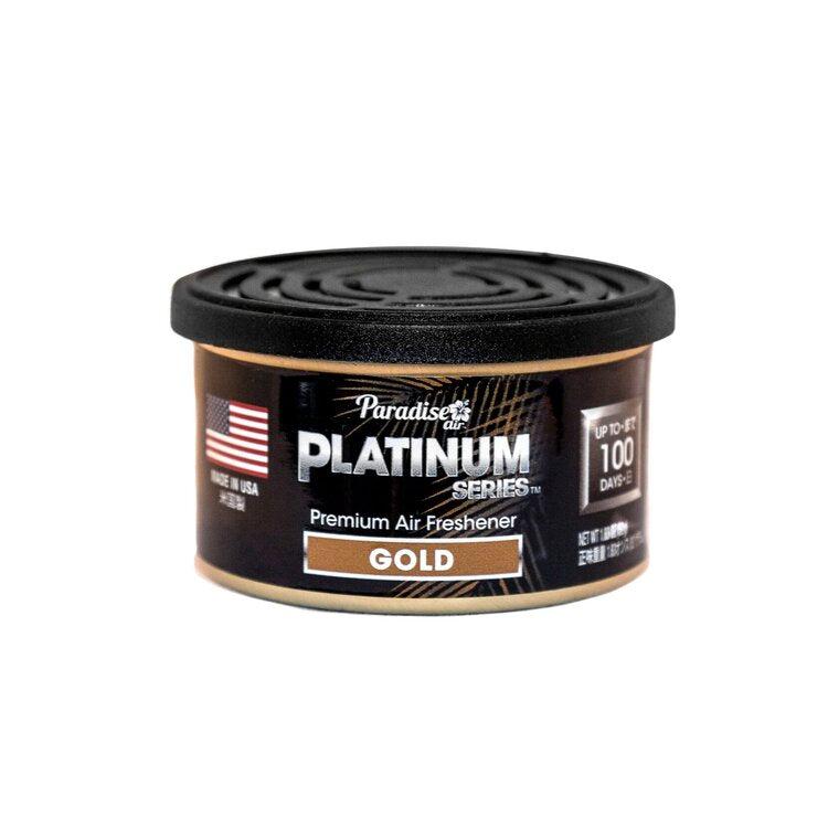 PARADISE AIR PLATINUM Car Scents Air Freshener - Long Lasting-Air Freshener-Paradise Air-Gold-Detailing Shed