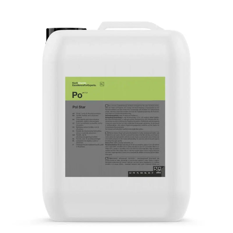 Koch Chemie Pol Star PO – Textile, Leather & Alcantara Cleaner 1L/5L-Interior Cleaner-Koch-Chemie-5L-Detailing Shed