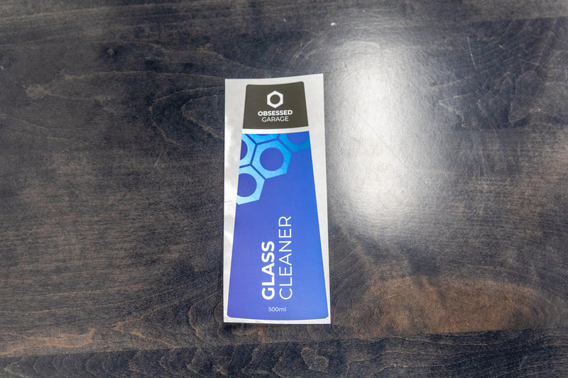 Obsessed Garage Pressol Household Label-Labels-Obsessed Garage-500ml-Glass Cleaner-Detailing Shed