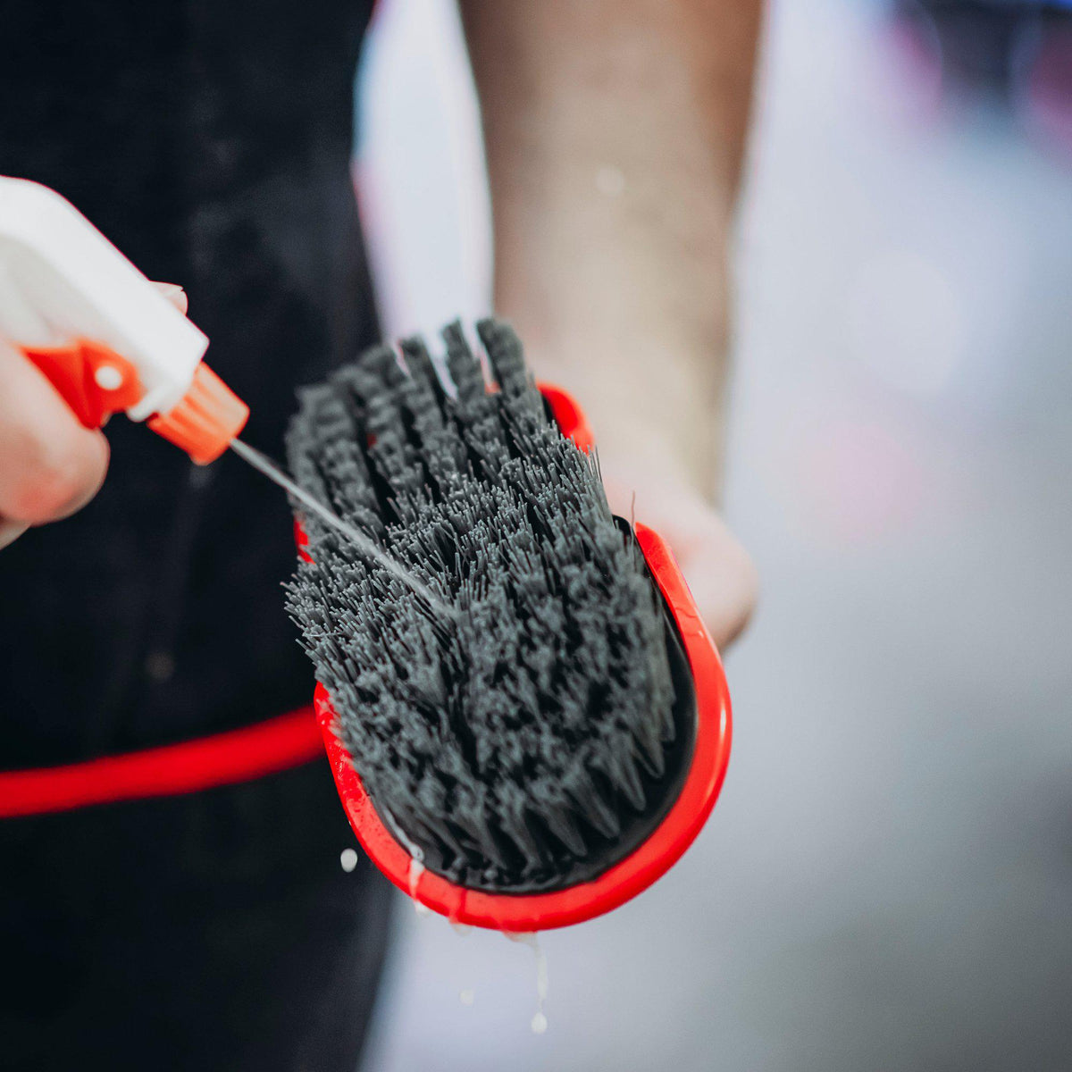 Maxshine Tyre &amp; Carpet Scrub Brush - Heavy Duty-Tyre Brush-Maxshine-Detailing Shed