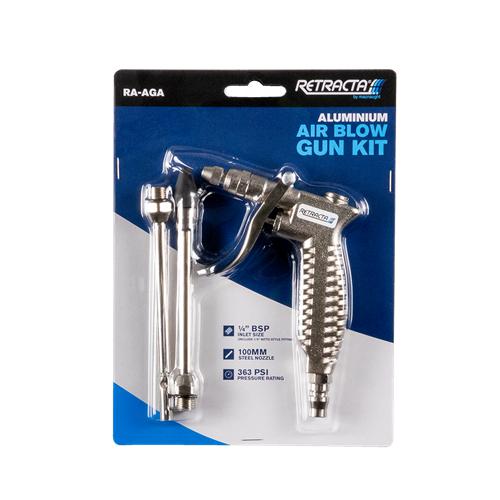 Macnaught Aluminium Air Blow Gun Kit-Air Blow Gun Kit-Macnaught-Detailing Shed