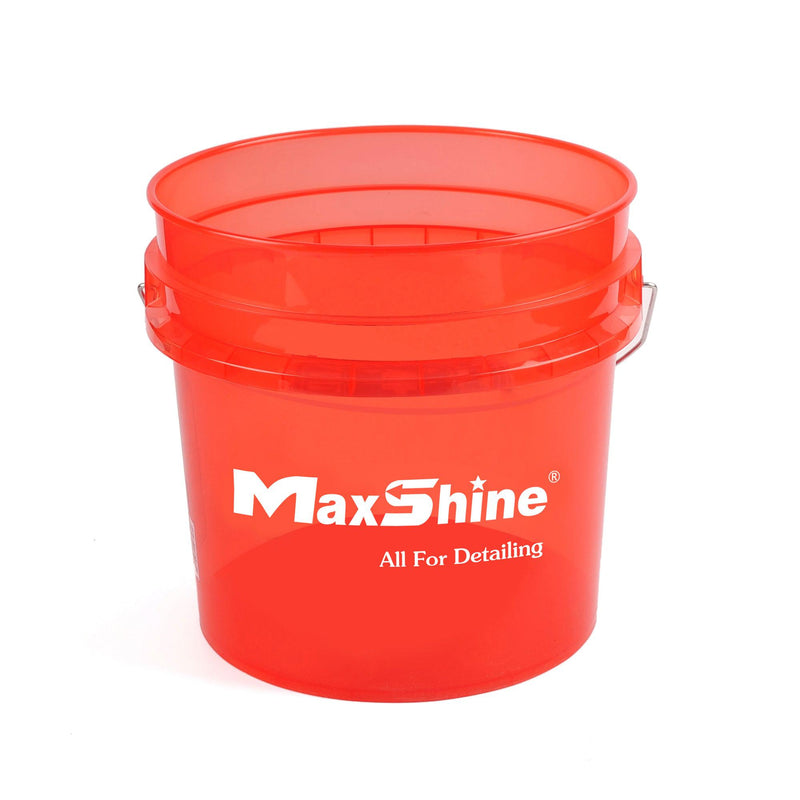 Maxshine Colour Detailing Bucket (13L) (Red/Blue)-Wash Buckets-Maxshine-13L-Blue-Detailing Shed