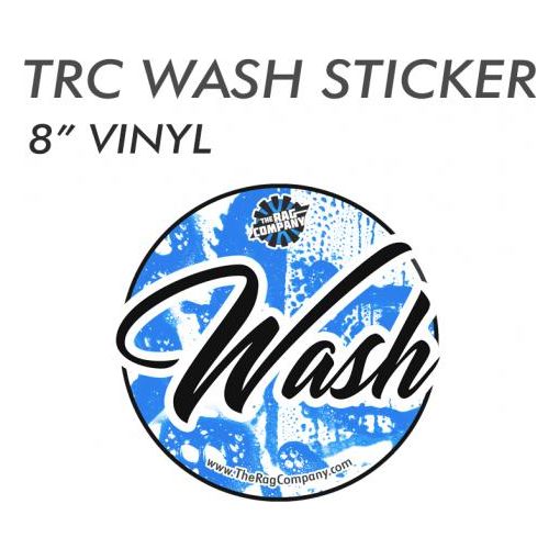 The Rag Company – 20cm TRC Bucket Vinyl Sticker-Labels-The Rag Company-Wash-Detailing Shed