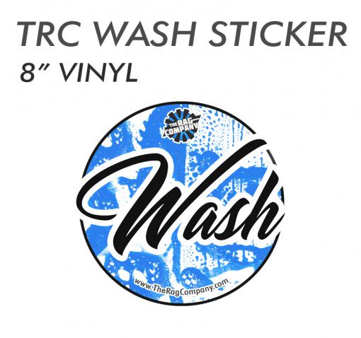 The Rag Company – 20cm TRC Bucket Vinyl Sticker-Labels-The Rag Company-Wash-Detailing Shed