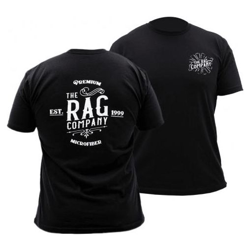 The Rag Company Whiskey Unisex Black T-Shirt-The Rag Company-MEDIUM-Detailing Shed