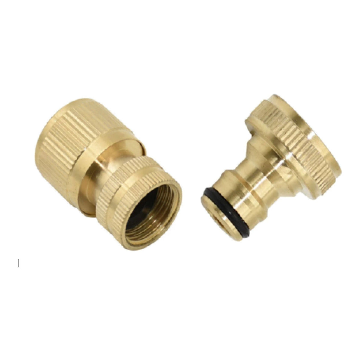 DS Garden tap connector brass hose Quick connector 1/2 inch male with Plug-Detailing Shed-Detailing Shed-Detailing Shed