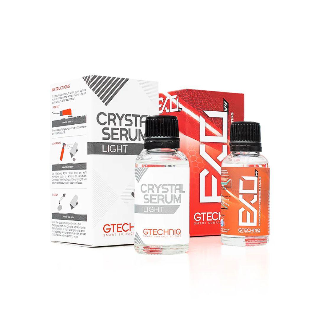 Crystal Serum Light and EXOv4 5 Year Protection DIY Bundle-Ceramic Coating-GTECHNIQ-Detailing Shed