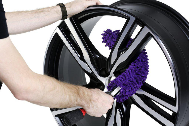 Woolly Wormit - The ULTIMATE BRUSH For Your Rims And Lug Nuts! -with new handle design-Wheel Brush-Woolly Wormit-Detailing Shed