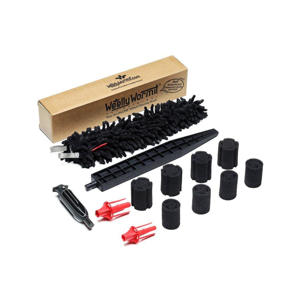 Woolly Wormit - The ULTIMATE BRUSH For Your Rims And Lug Nuts! -with new handle design-Wheel Brush-Woolly Wormit-Detailing Shed