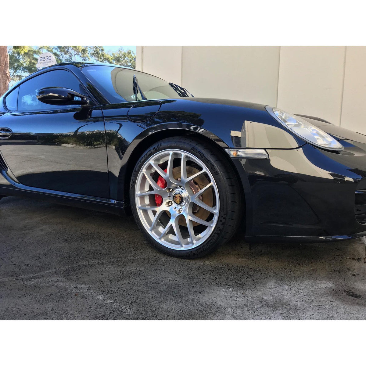 11 year old Porsche Cayman S with Carpro Reload, after Track Day