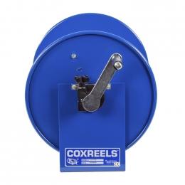 COXREELS hand crank reels 100 side view with Kranzle 