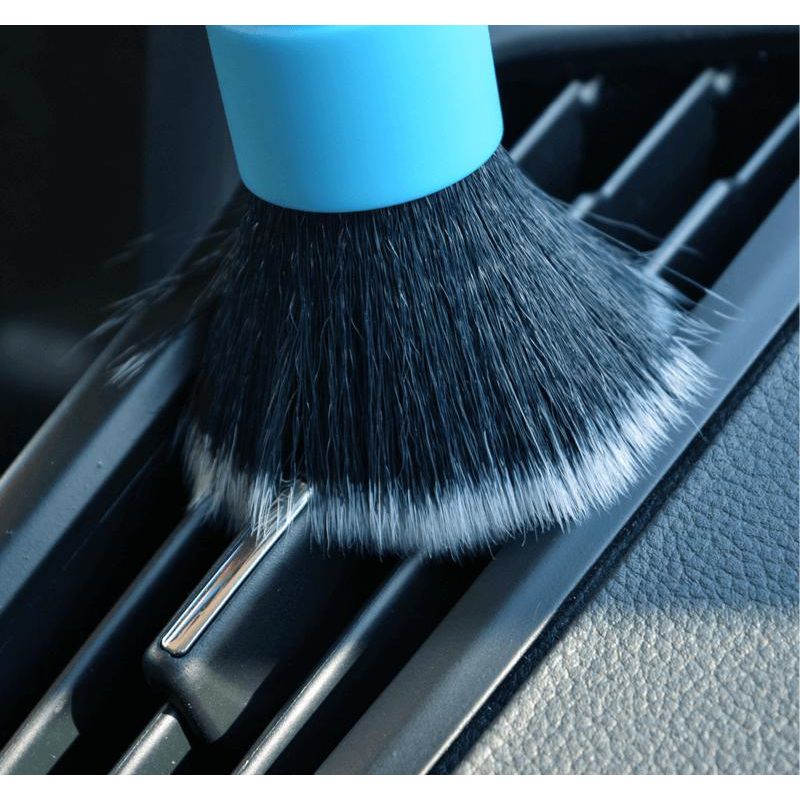 DETAIL FACTORY SOFT DETAILING BRUSHES Long Handle (24cm)-Brush-The Rag Company-Long (9.5 inch)-Blue-Detailing Shed