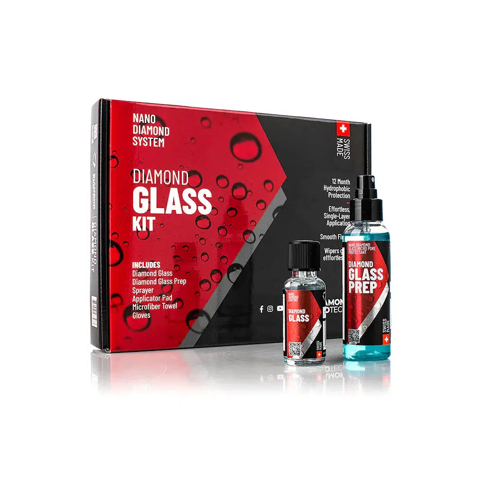 DIAMOND GLASS KIT 30ml-GLASS COATING-DIAMOND PROTECH-DIAMOND GLASS KIT 30ml-Detailing Shed