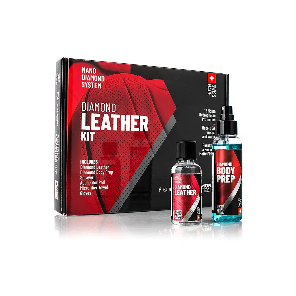 DIAMOND LEATHER KIT 12 months 50ml-Leather Coating-DIAMOND PROTECH-DIAMOND LEATHER KIT 50ml-Detailing Shed