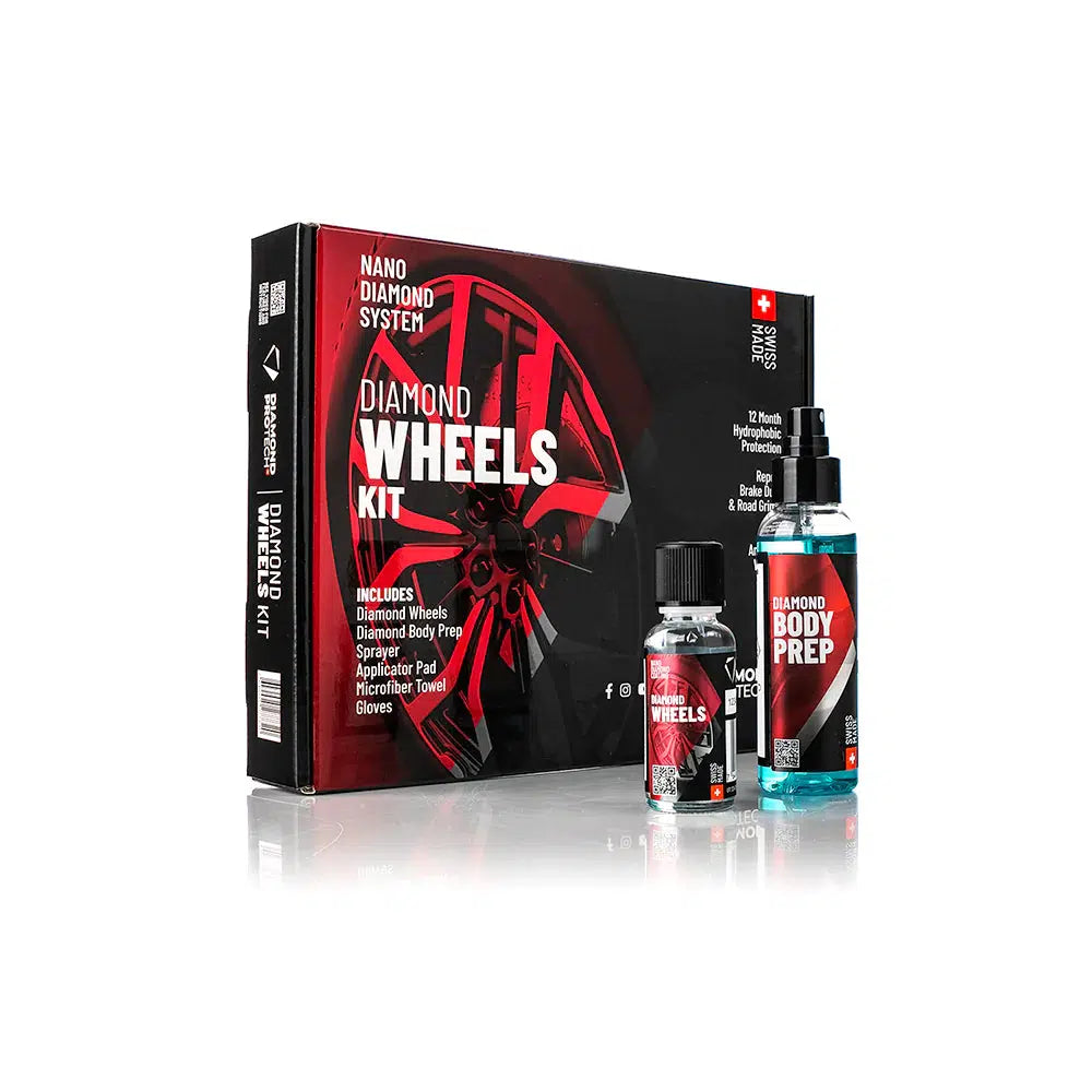 DIAMOND WHEELS KIT Durability 12 months 30ml-Wheel Coating-DIAMOND PROTECH-DIAMOND WHEELS KIT 30ml-Detailing Shed