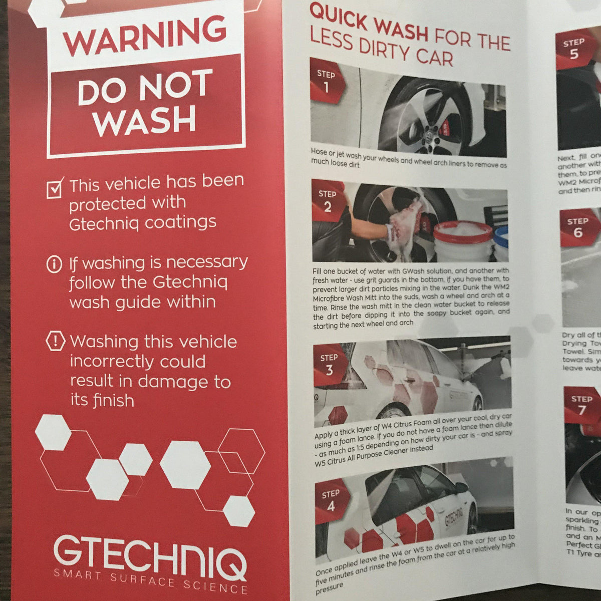 GTECHNIQ Do Not Wash Hanger-Do Not Wash Hanger-GTECHNIQ-Detailing Shed