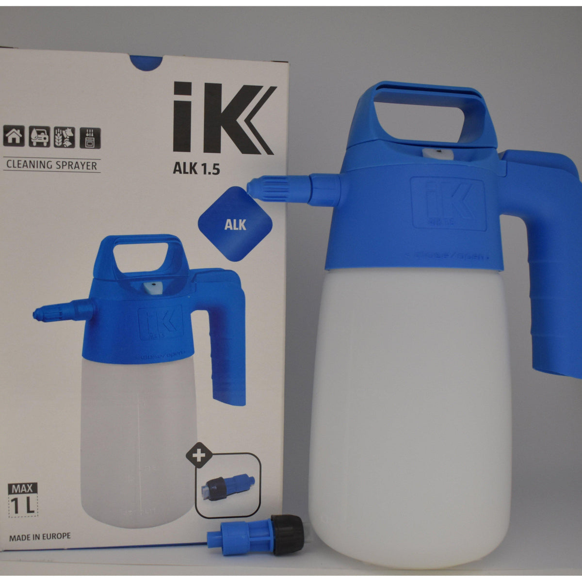 IK ALK 1.5 Alkaline Resistant Sprayer Construction Cleaning &amp; disinfection Automotive and detailing Pest Control