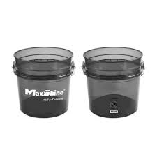 Maxshine Colour Detailing Bucket (13L) (Red/Blue)-Wash Buckets-Maxshine-Detailing Shed