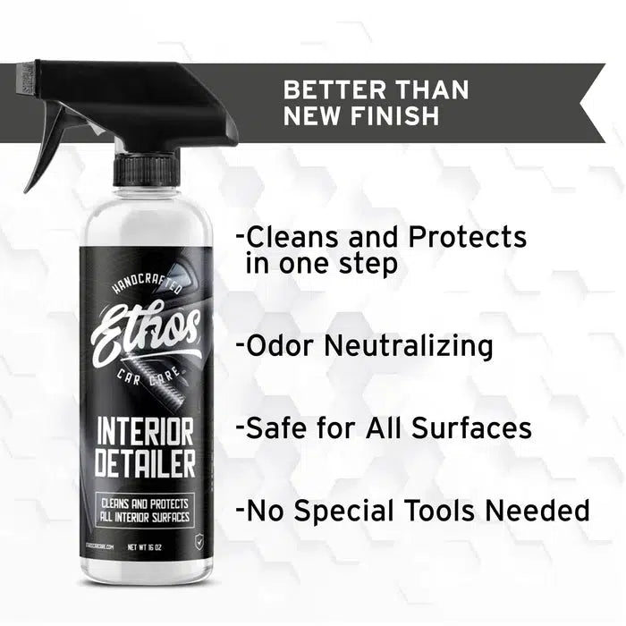 Ethos Interior Detailer for Dash Leather Plastic and Vinyl-Interior Detailer-Detailing Shed-Detailing Shed