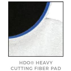 Lake Country HDO Fiber Heavy Cutting Pad (3.5/5.5/6.5 Inch) (White/Blue)-Heavy Cutting Pad-LAKE COUNTRY-5.5 Inch-Detailing Shed