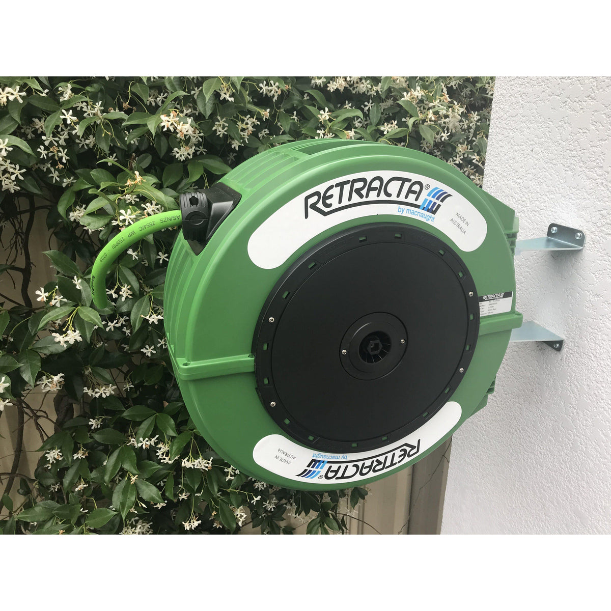 Macnaught Retracta R3 Water reel Industrial-Hose Reel-Macnaught-Green-Detailing Shed