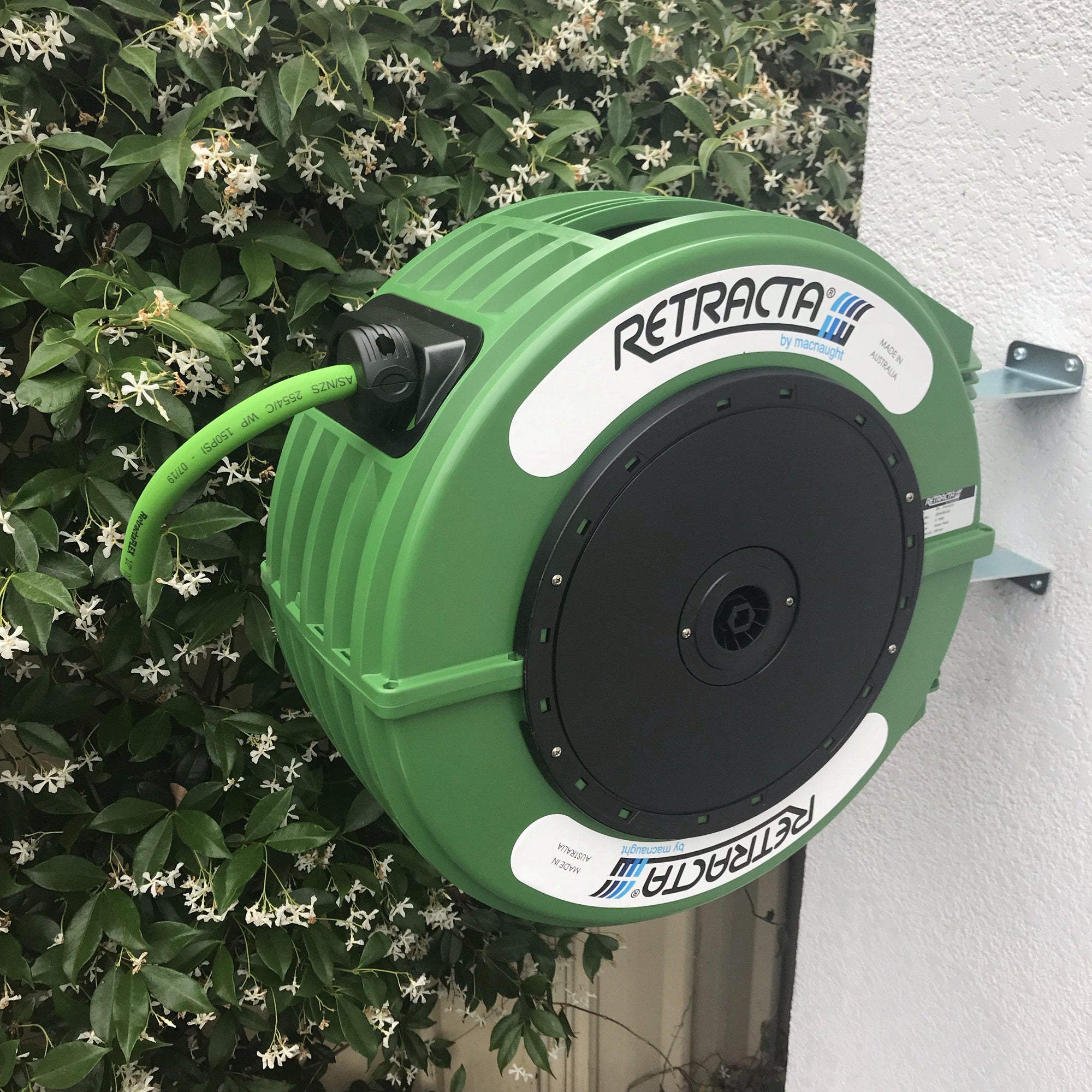 Macnaught Retracta R3 Water reel Industrial-Hose Reel-Macnaught-Green-Detailing Shed