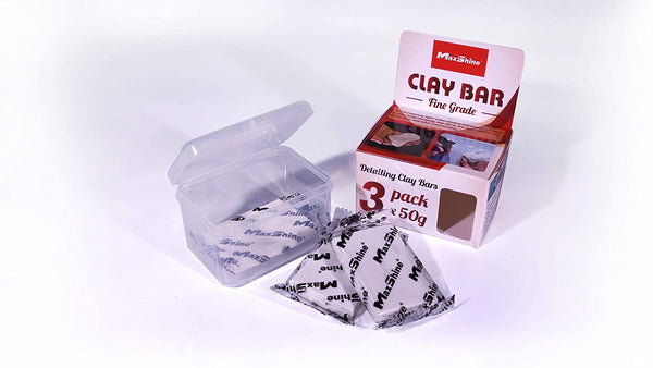 Maxshine Clay Bar 3pack 150g (3x50g) Fine Grade-Clay Bar-Maxshine-Fine Grade-Detailing Shed