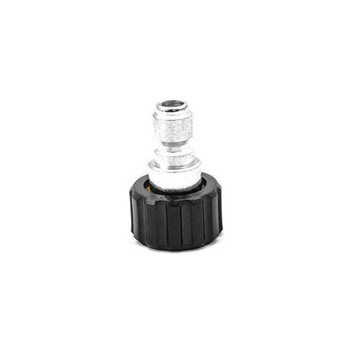 MTM M22 F TWIST CONNECT COUPLER X 3/8 QC PLUG SS-Pressure Washer Accessories-MTM Hydro-M22 F TWIST CONNECT COUPLER-Detailing Shed