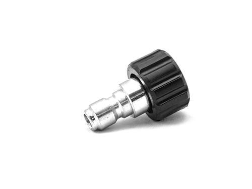 MTM M22 F TWIST CONNECT COUPLER X 3/8 QC PLUG SS-Pressure Washer Accessories-MTM Hydro-M22 F TWIST CONNECT COUPLER-Detailing Shed