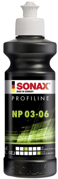 SONAX PROFILINE NP 03-06 Fine Polish 1L-Polish-SONAX-250ml-Detailing Shed