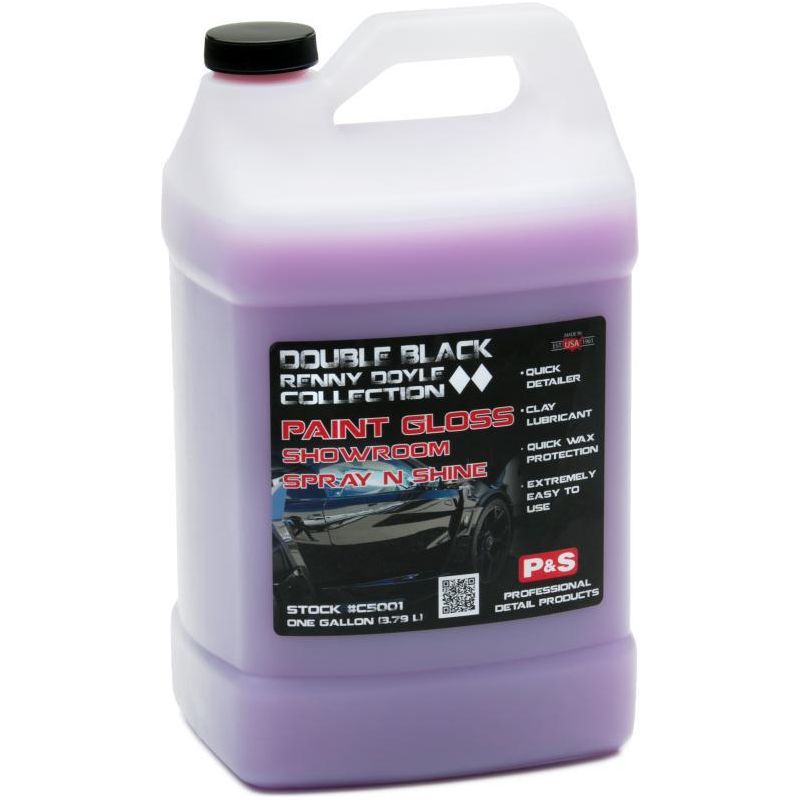 P&amp;S PAINT GLOSS QUICK DETAILER SHOWROOM SPRAY N SHINE-Quick Detailer-P&amp;S Detail Products-3.8L-Detailing Shed