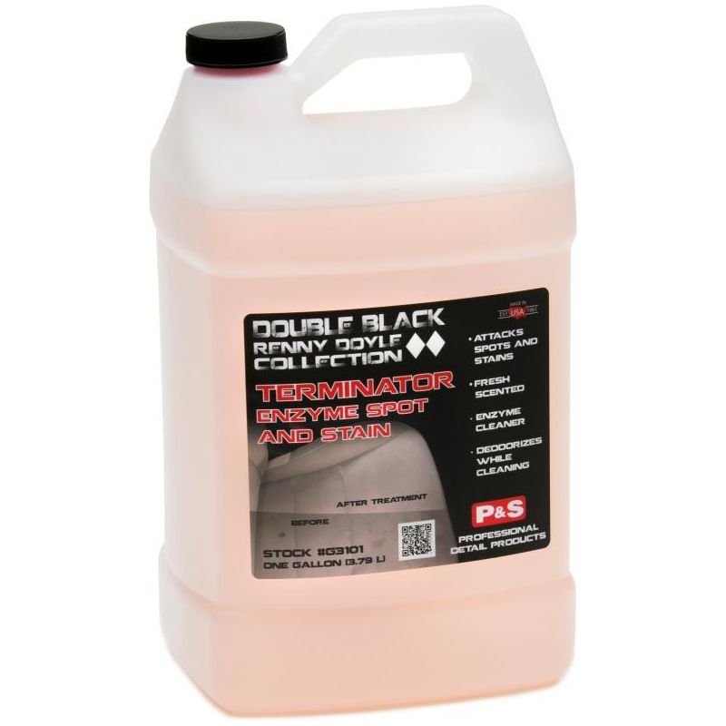 P&amp;S Terminator Step1- Enzyme Spot &amp; Stain Remover-P&amp;S Detail Products-3.8L (1 Gallon)-Detailing Shed