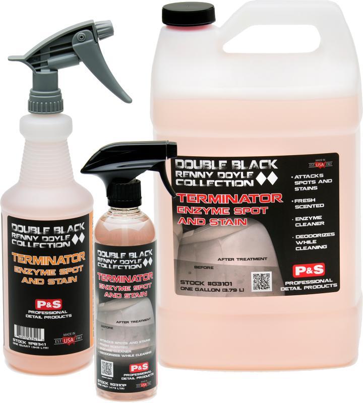 P&S Terminator Step1- Enzyme Spot & Stain Remover-P&S Detail Products-Detailing Shed