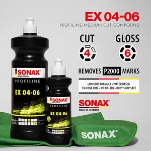 SONAX PROFILINE EX 04-06 One Step cut and polish for DA 1L-Polish-SONAX-1L-Detailing Shed