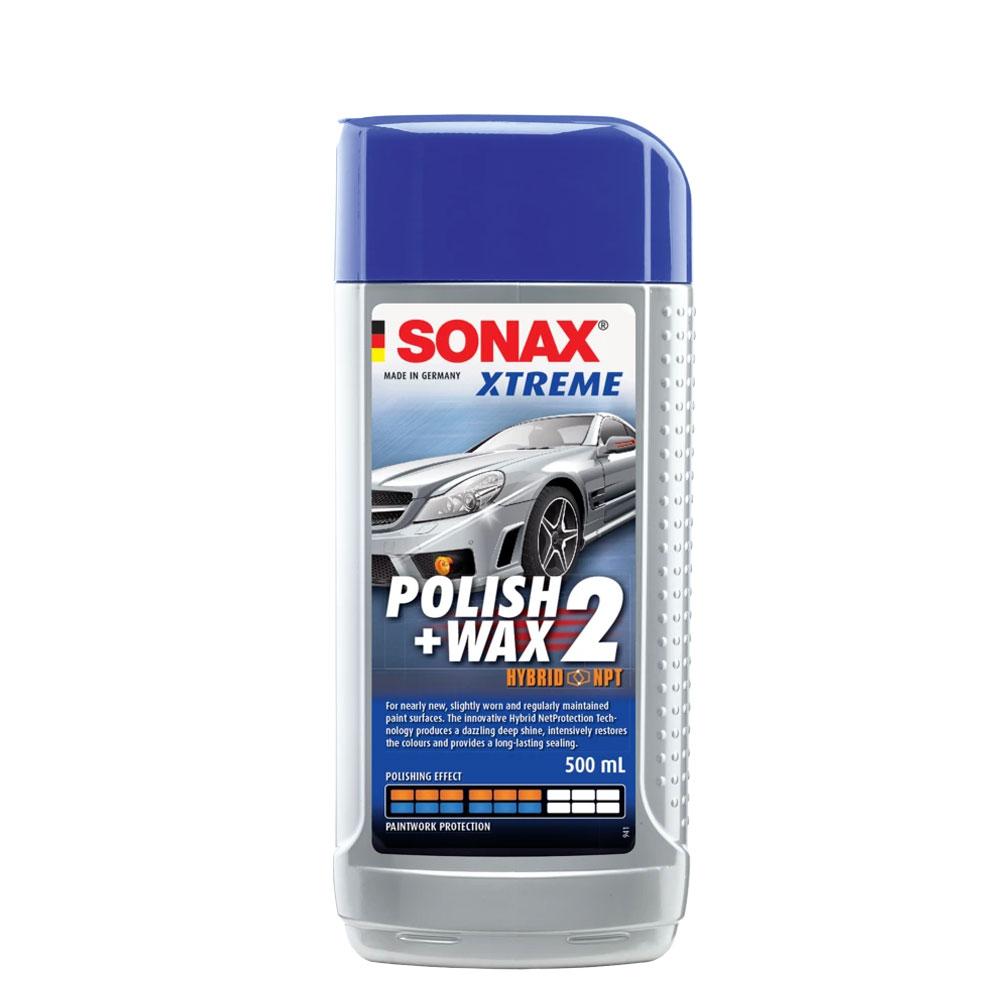 SONAX XTREME Polish+Wax 2 Hybrid NPT (Cars age 6-12 Months)-Sealant-SONAX-500ml-Detailing Shed