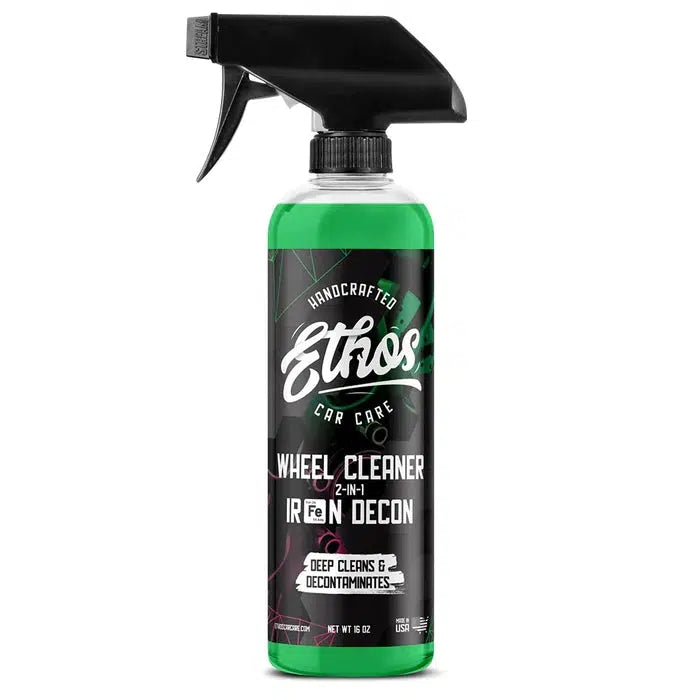 Ethos Wheel Cleaner + Iron Decon Version2 (473ml/3.8L)-Iron remover-ETHOS-473ml (16oz)-Detailing Shed