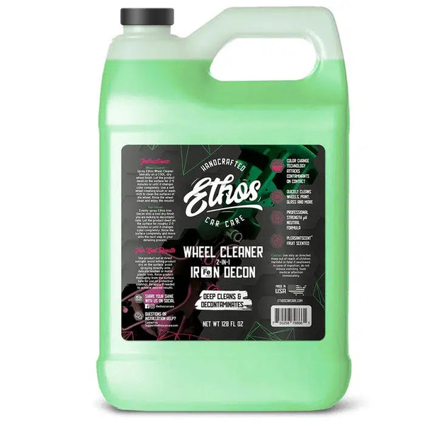 Ethos Wheel Cleaner + Iron Decon Version2 (473ml/3.8L)-Iron remover-ETHOS-3.8 L-Detailing Shed