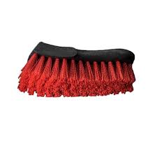 Wheel Woolies® Red Nylon Bristle Upholstery Brush Premium Grade Made in USA-Nylon Brush-Braun Automotive-Detailing Shed